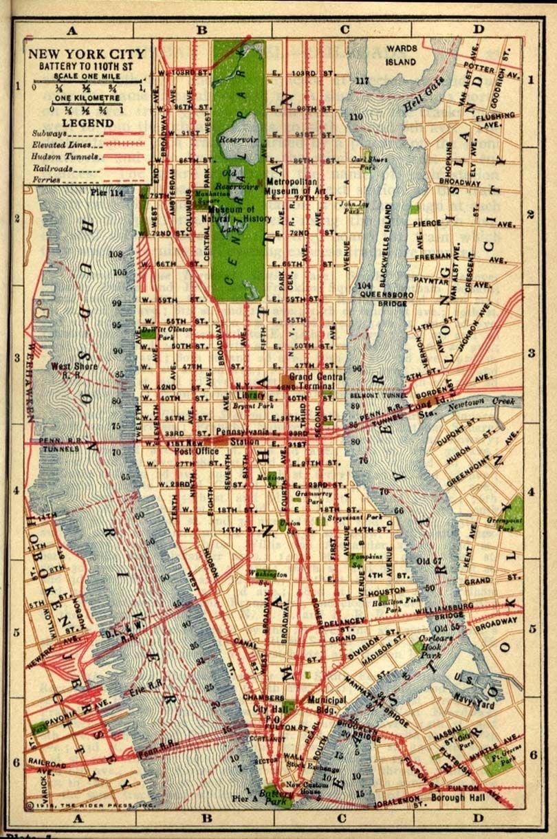 harta Manhattan