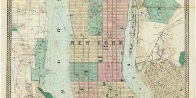 Istoric Manhattan hărți